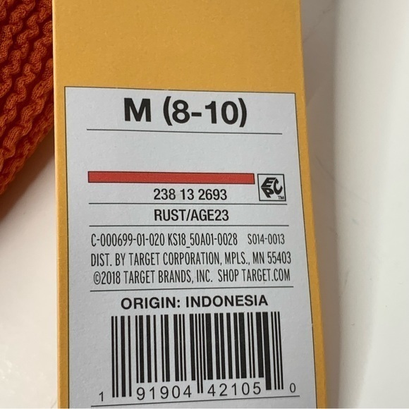 Kona Sol One Piece Textured Swimsuit Rust NWT Medium - Picture 10 of 13